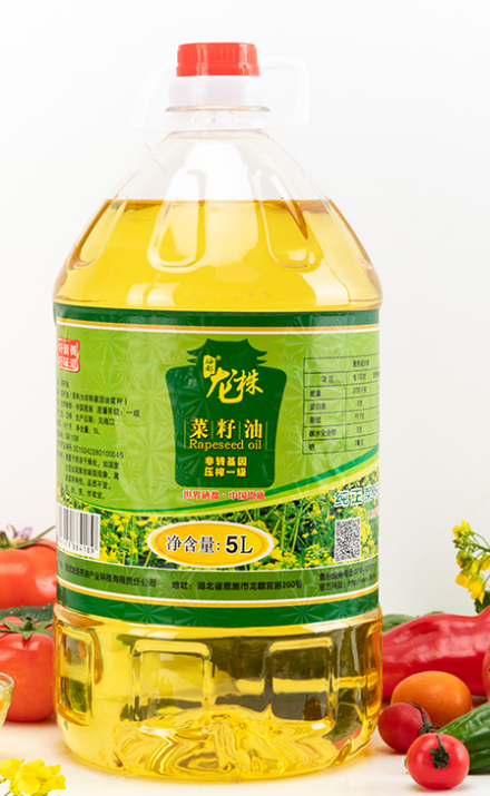 恩施压榨一级非转基因菜籽油5L装