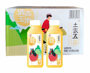 恩施玉米汁饮料早餐营养粗粮300g×20瓶一件