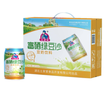 恩施富硒绿豆沙240ml×20罐一箱