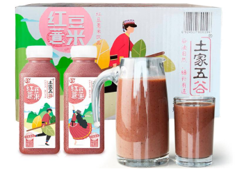 恩施红豆薏米汁300g×20瓶一件五谷饮料