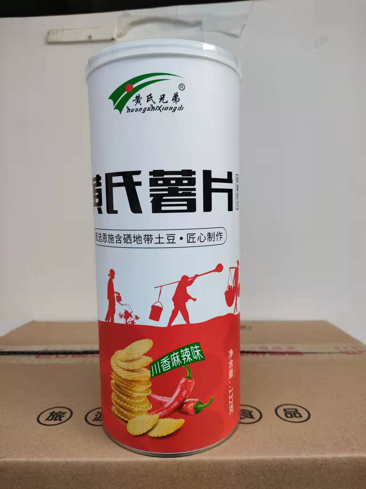 恩施黄氏薯片香辣味 