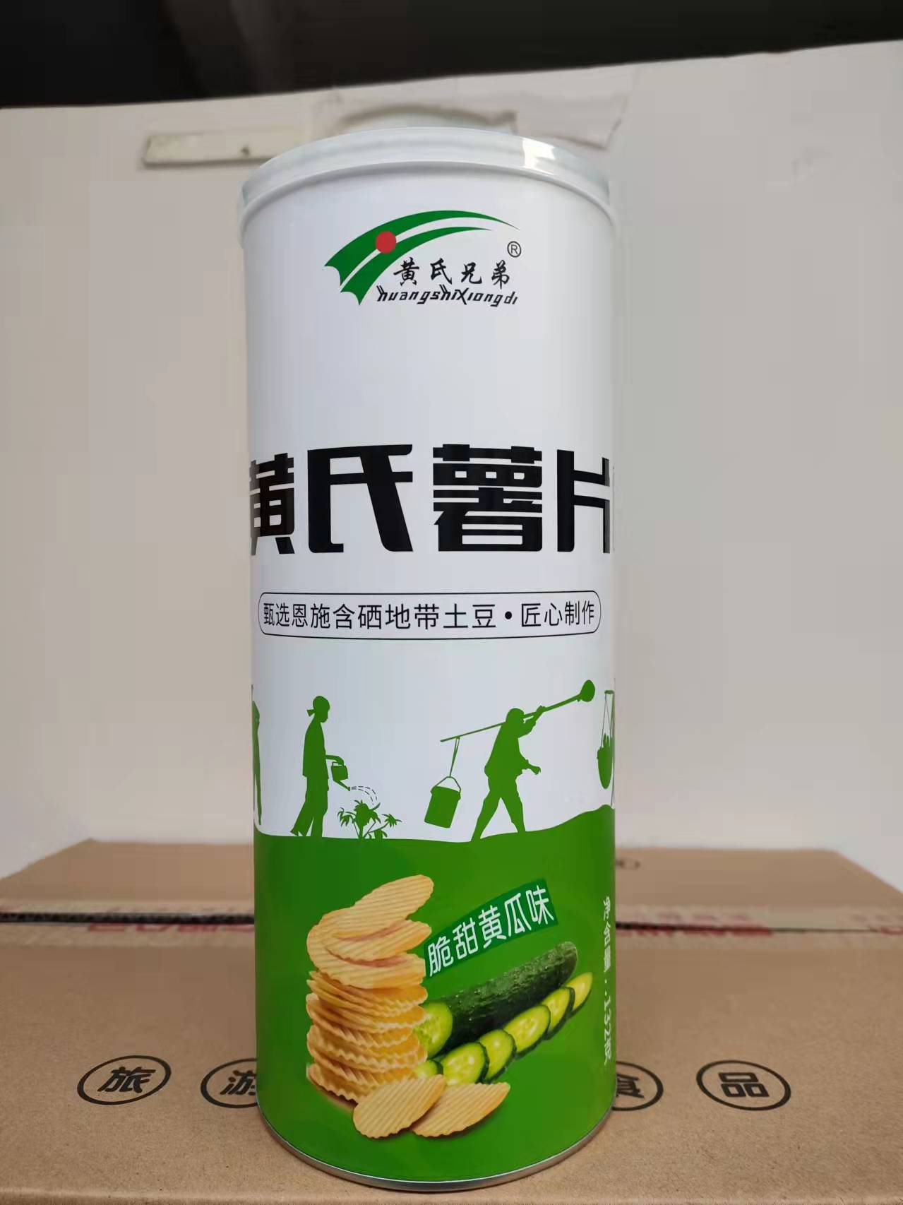 恩施黄氏薯片黄瓜味 