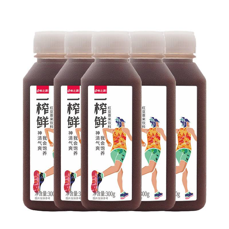 恩施一榨鲜红豆薏米谷物饮料300g×12瓶