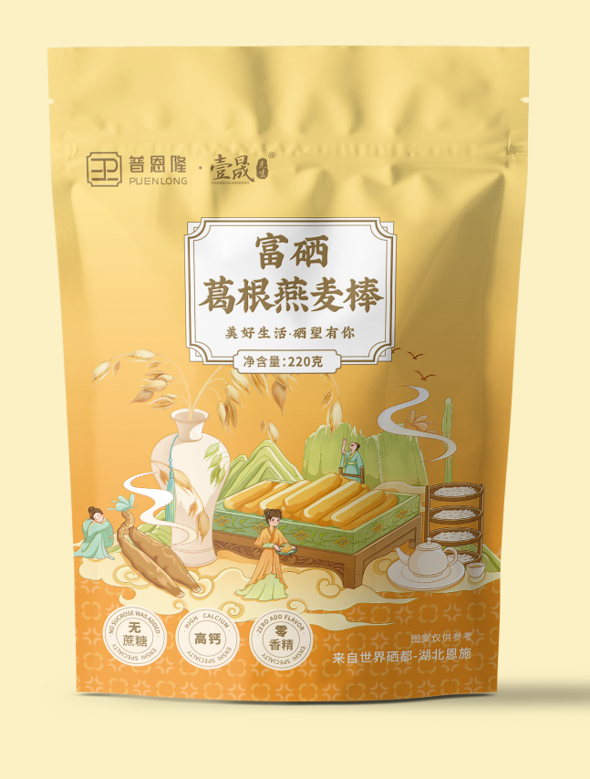 富硒葛根燕麦棒（无蔗糖）